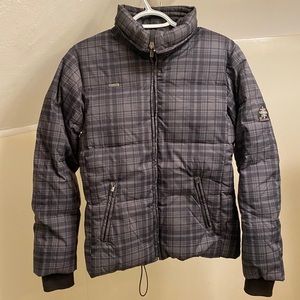 Columbia Checkered Print Jacket